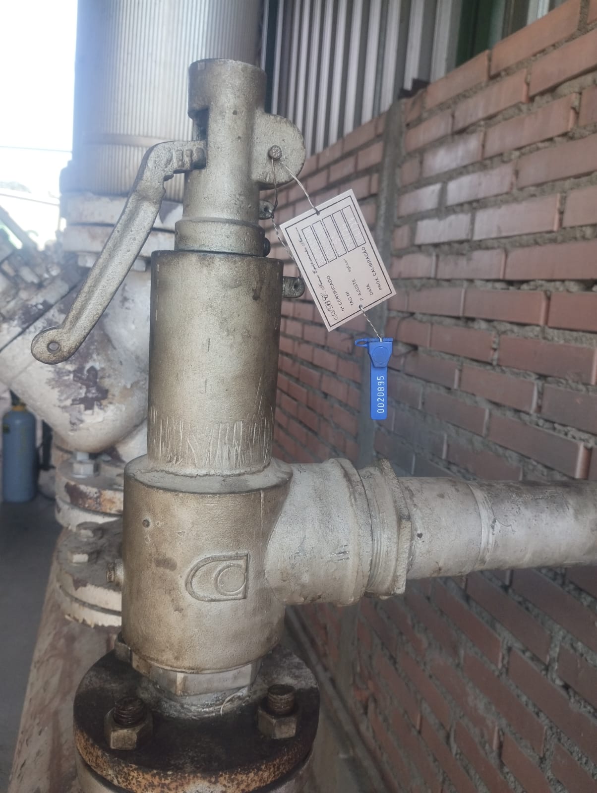 Válvula e componente de segurança